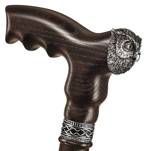 Custom Owl Cane - Cool Wood Walking Cane