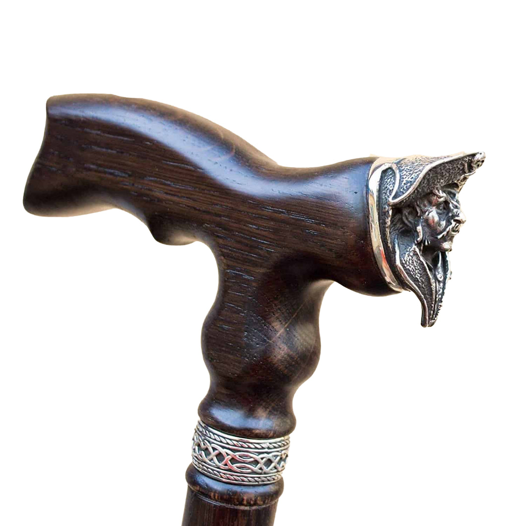 Pirate Walking Cane - Custom Length and Color