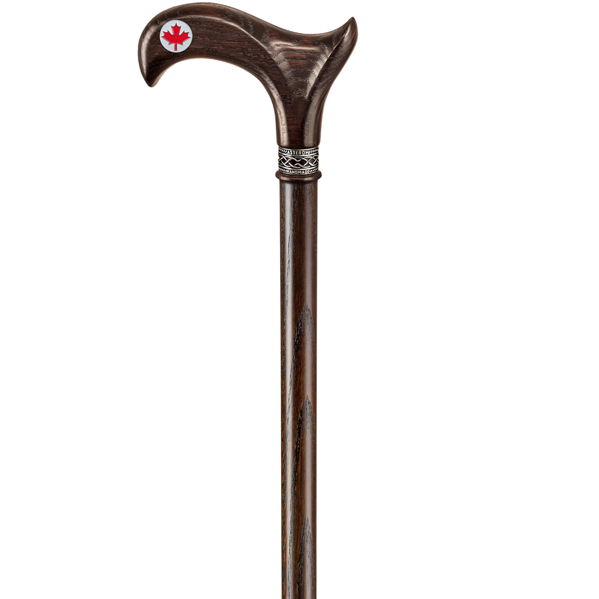 Canadian Maple Leaf Cane - Custom Length and Color