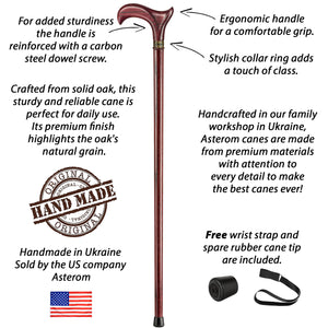 Saddle Walking Cane Ergonomic and Sturdy