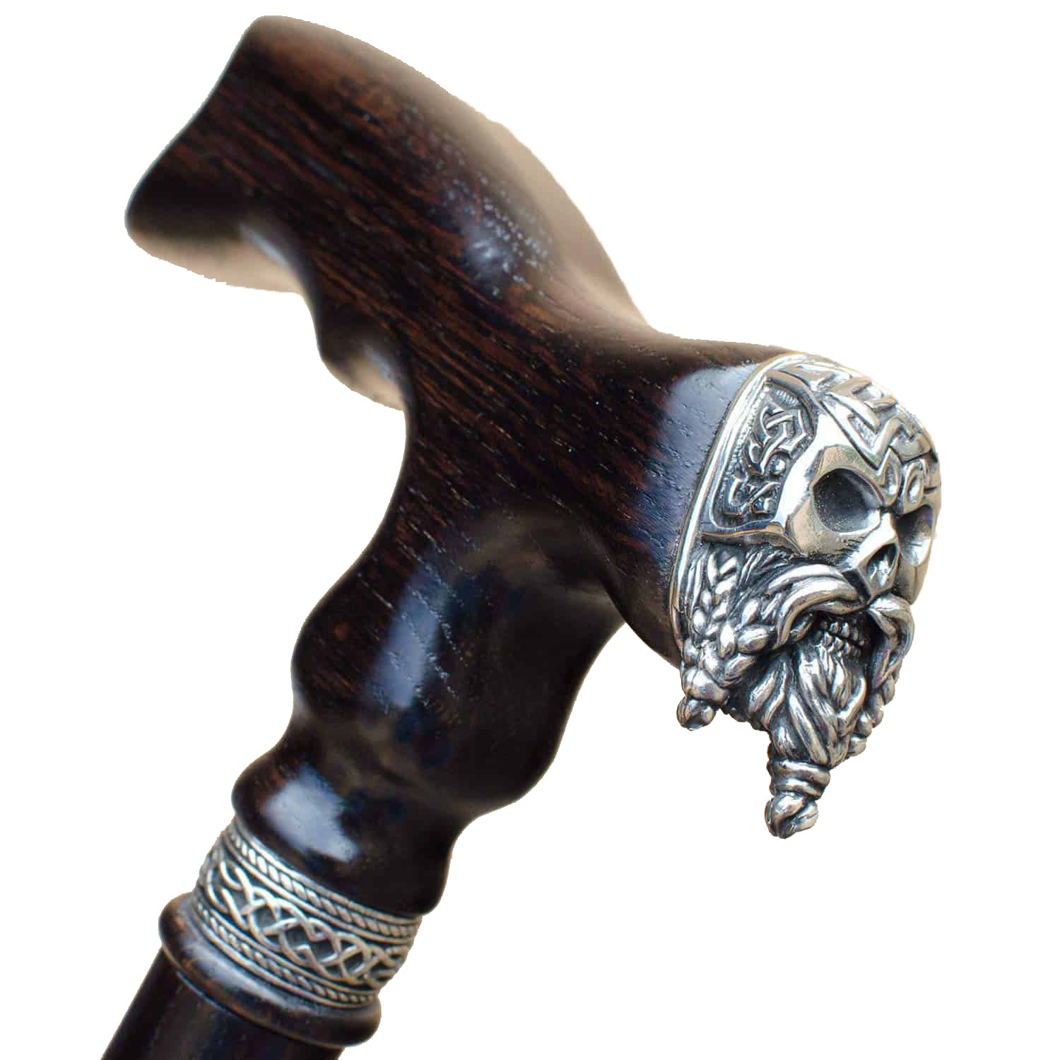 Celtic Skull Walking Cane for Men, Cool Canes