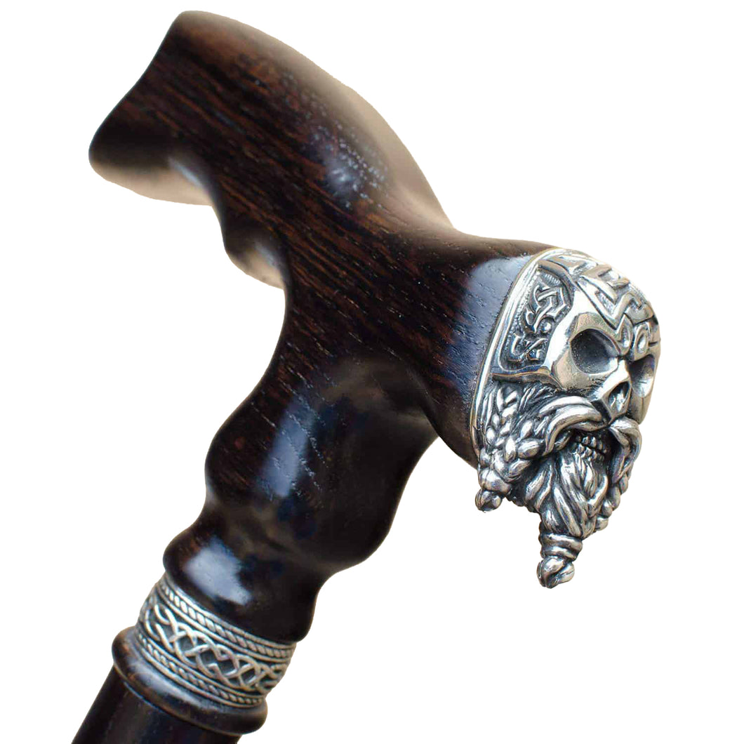 Celtic Bearded Skull Handle Only (#560477)