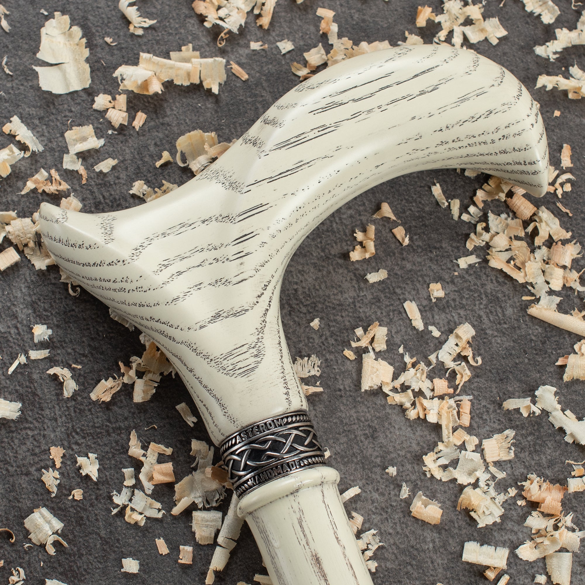 Cool Ergonomic Wooden Cane for Men & Women