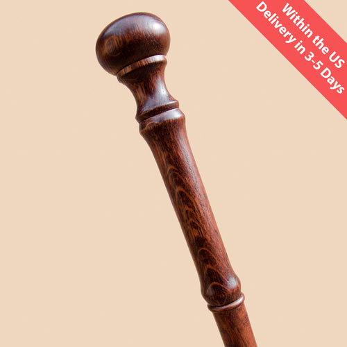 Stylish Knob Walking Stick Wooden Cane