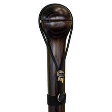 Sturdy Handmade Walking Stick for Men - Solid Hardwood Carved Cane