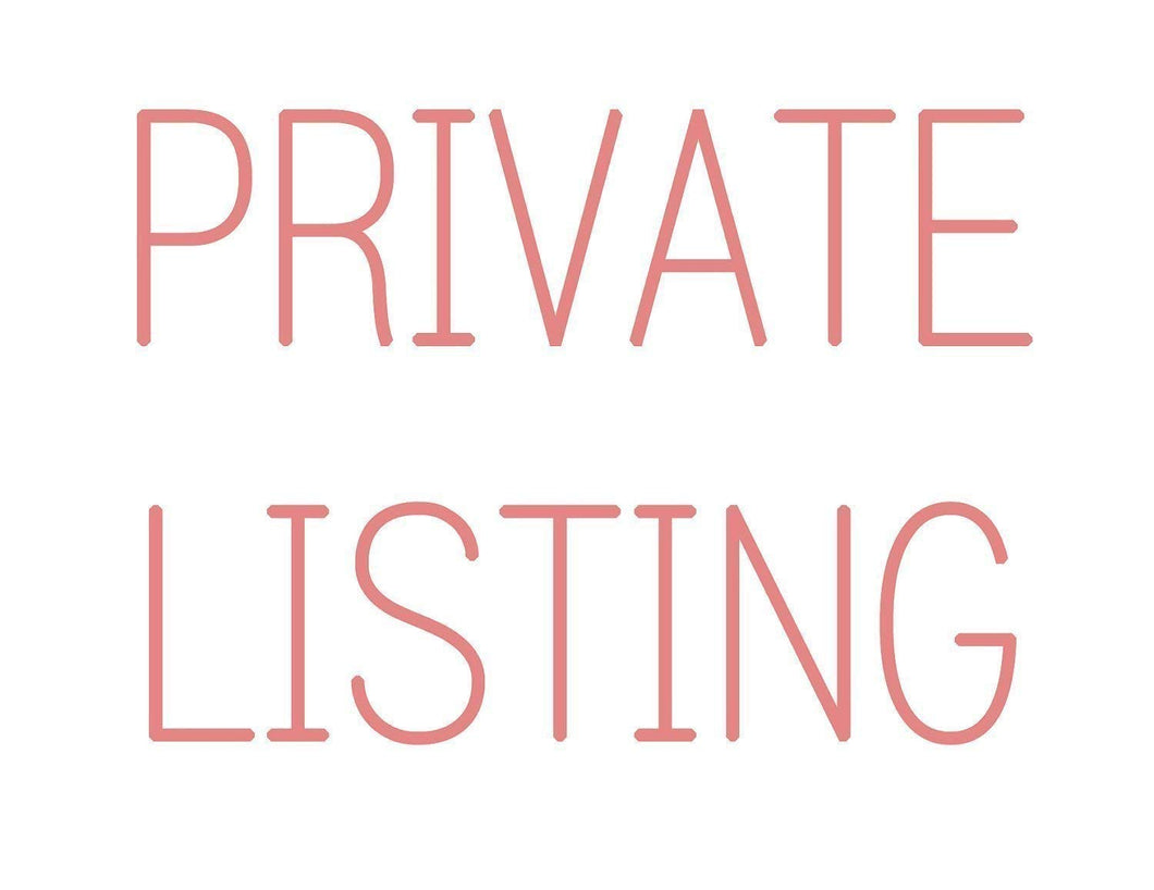 Private Listing for Mr. Richard
