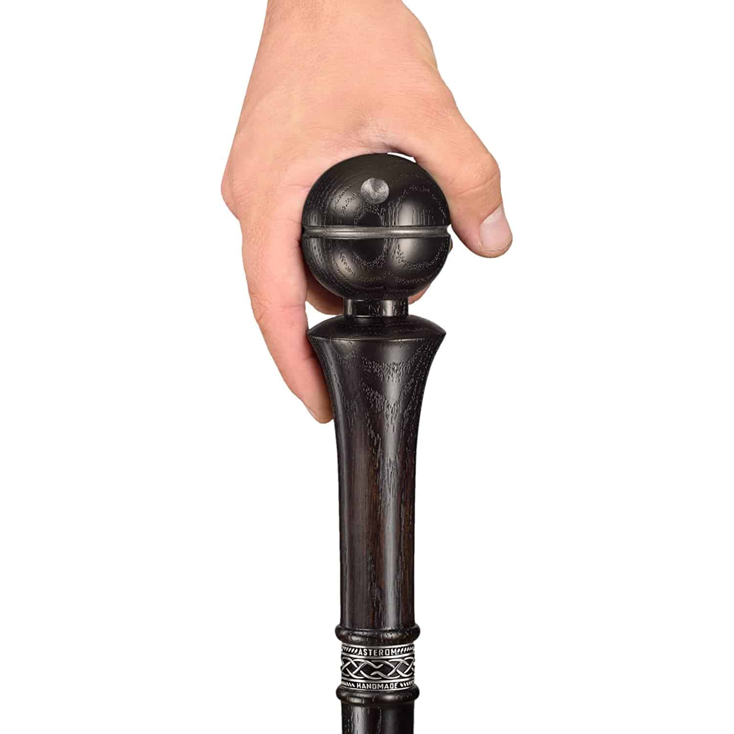 Planet Destroyer Knob Walking Stick, Unique Design