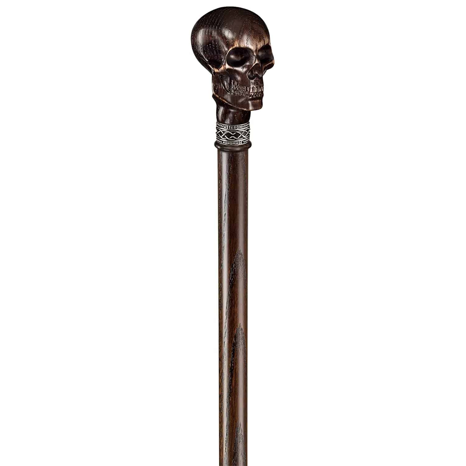 Skull Walking Cane Sturdy Fully Carved Canes Sticks