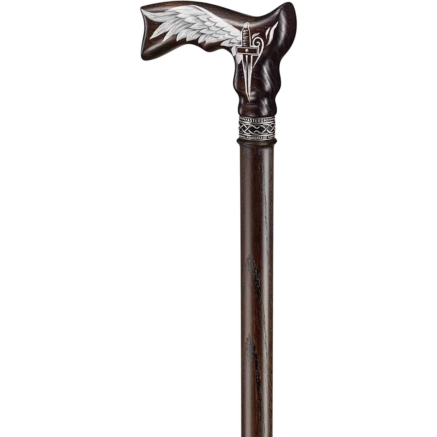 Hand-Painted Walking Cane - Custom Length