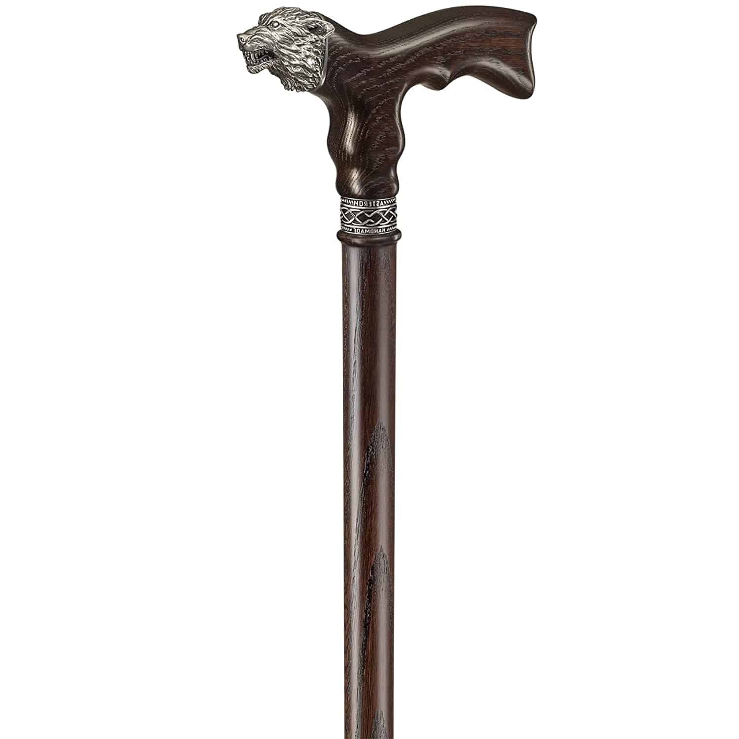 Angry Wolf Cane - Custom Length & Color