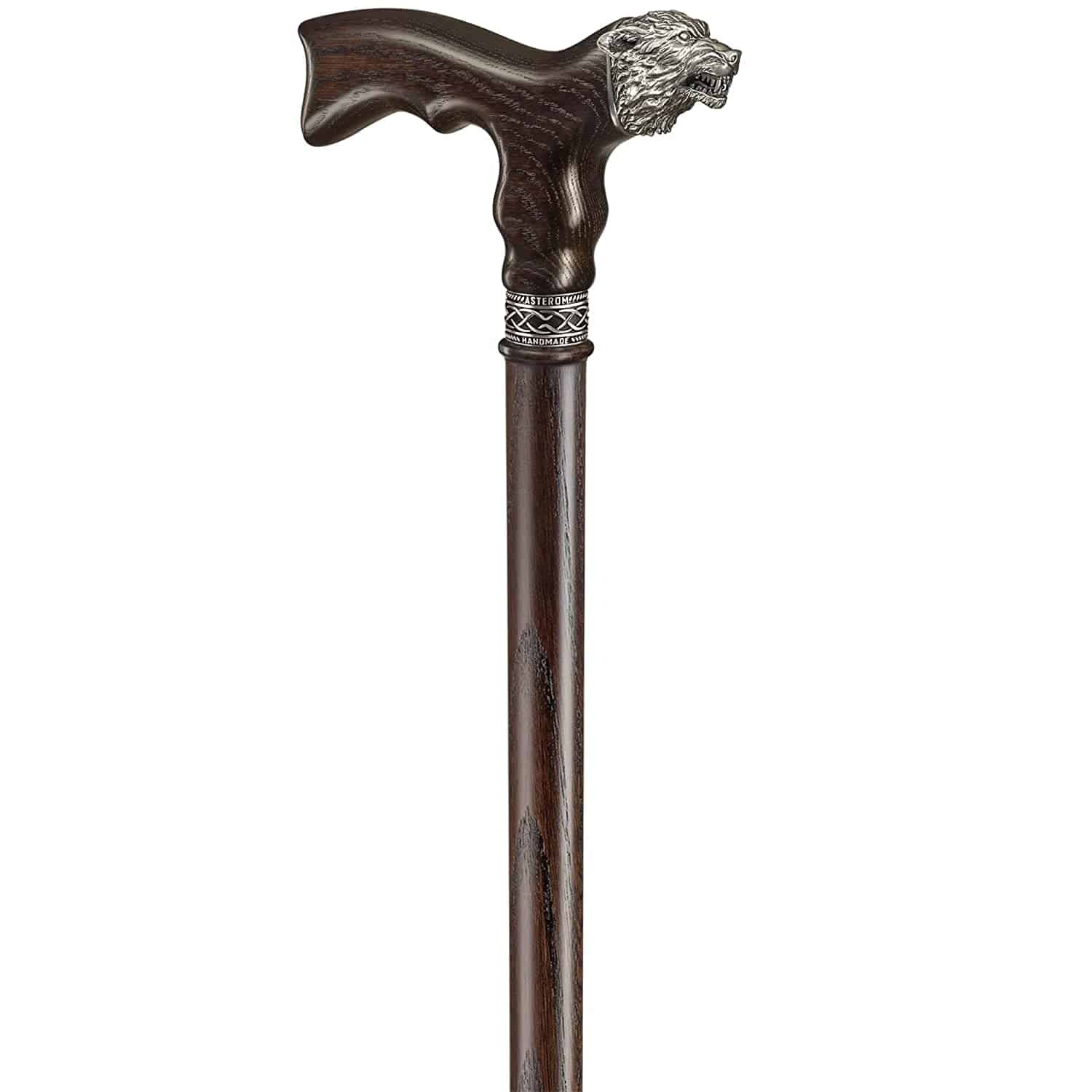 Angry Wolf Cane - Custom Length & Color