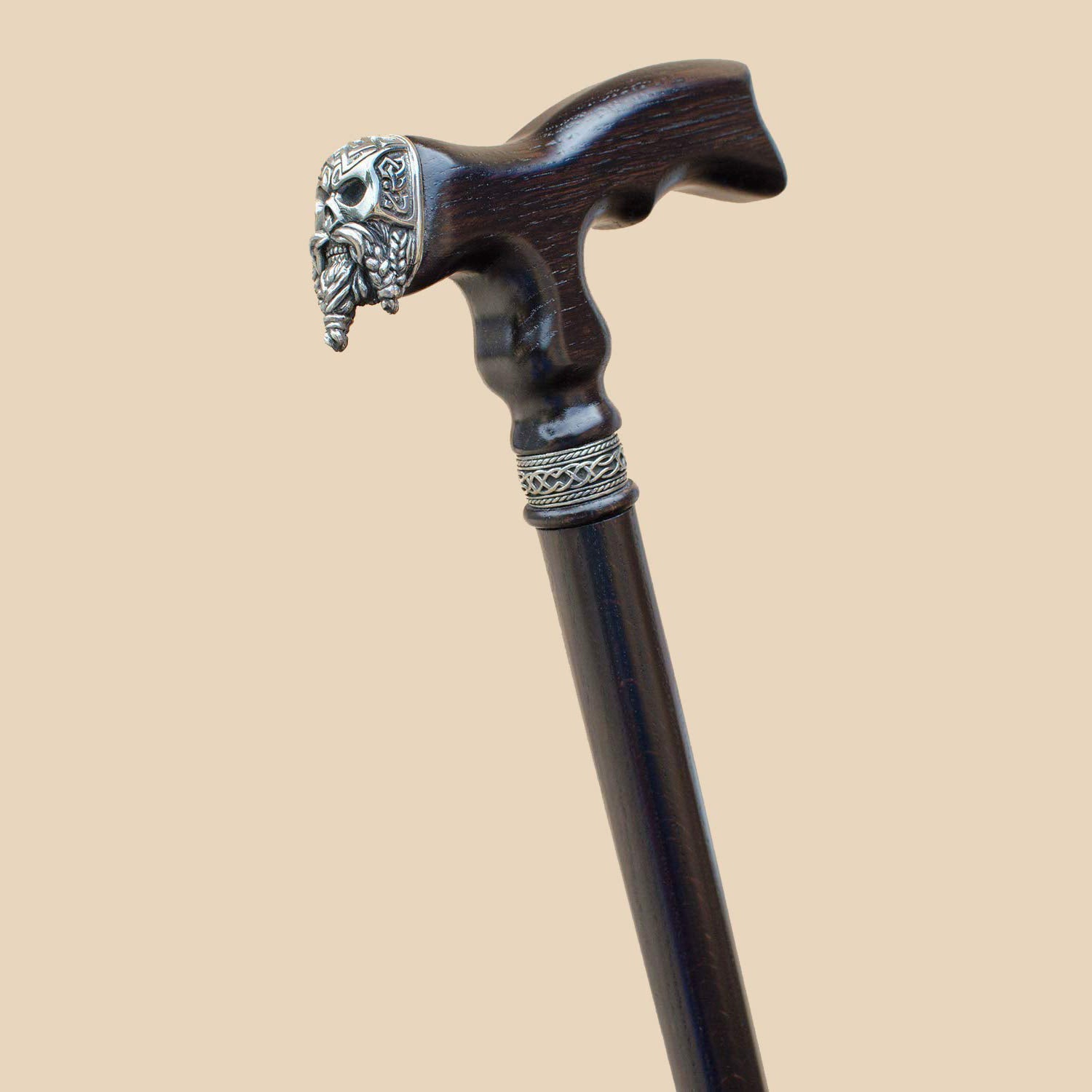 Celtic Skull Walking Cane for Men, Cool Canes