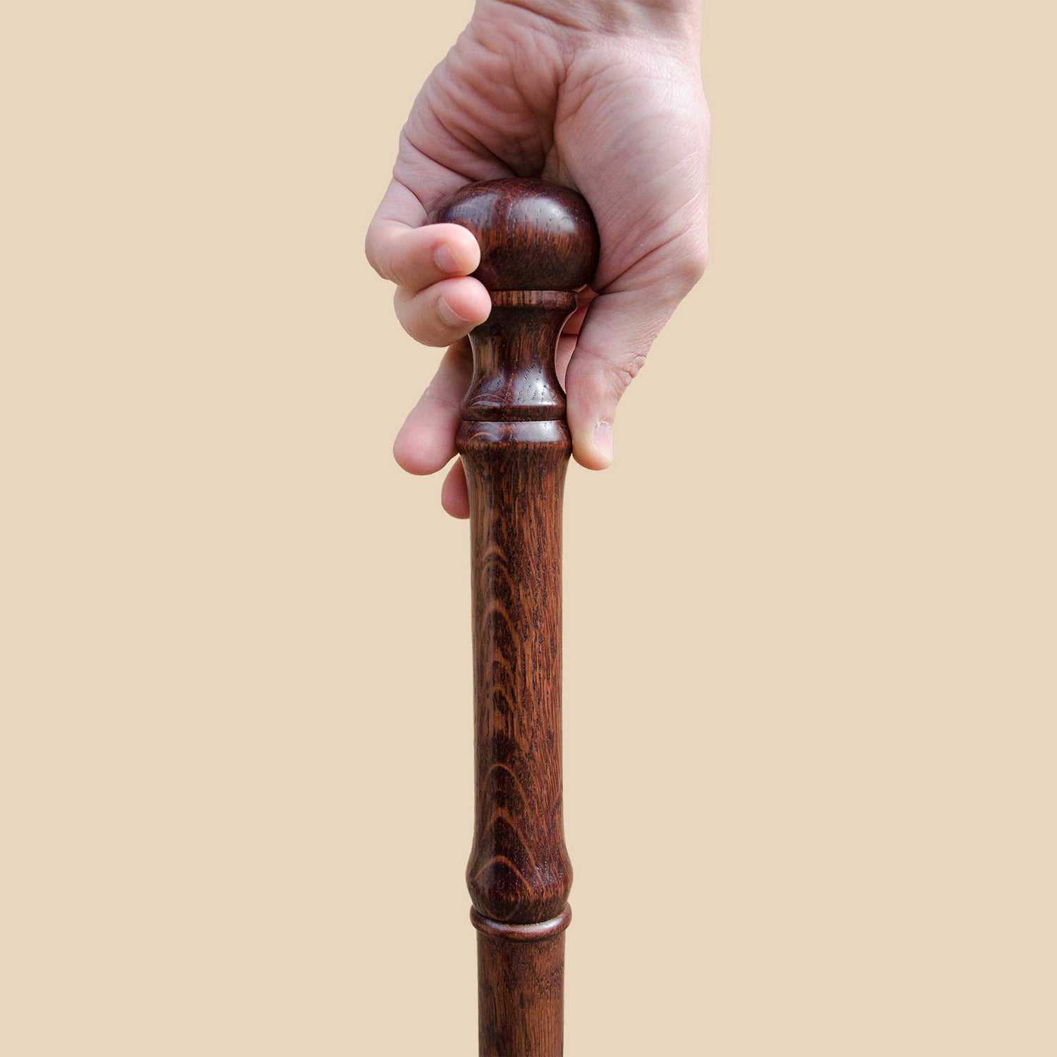 Stylish Knob Cane, Custom Length & Color