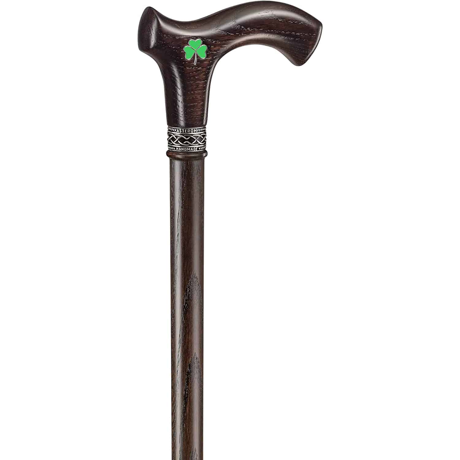 Irish Walking Cane (Three-Leaf) - Custom Lenght and Color