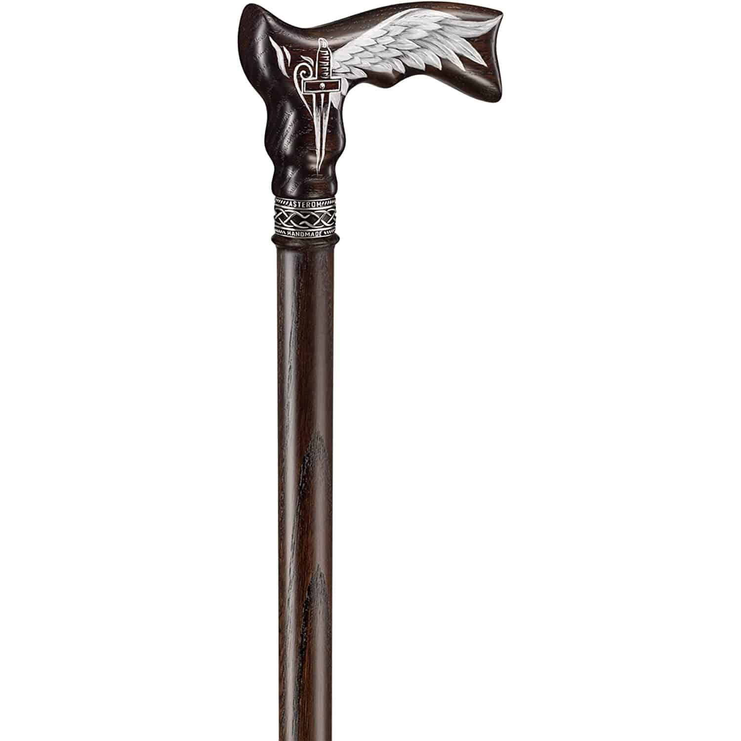 Hand-Painted Walking Cane - Custom Length