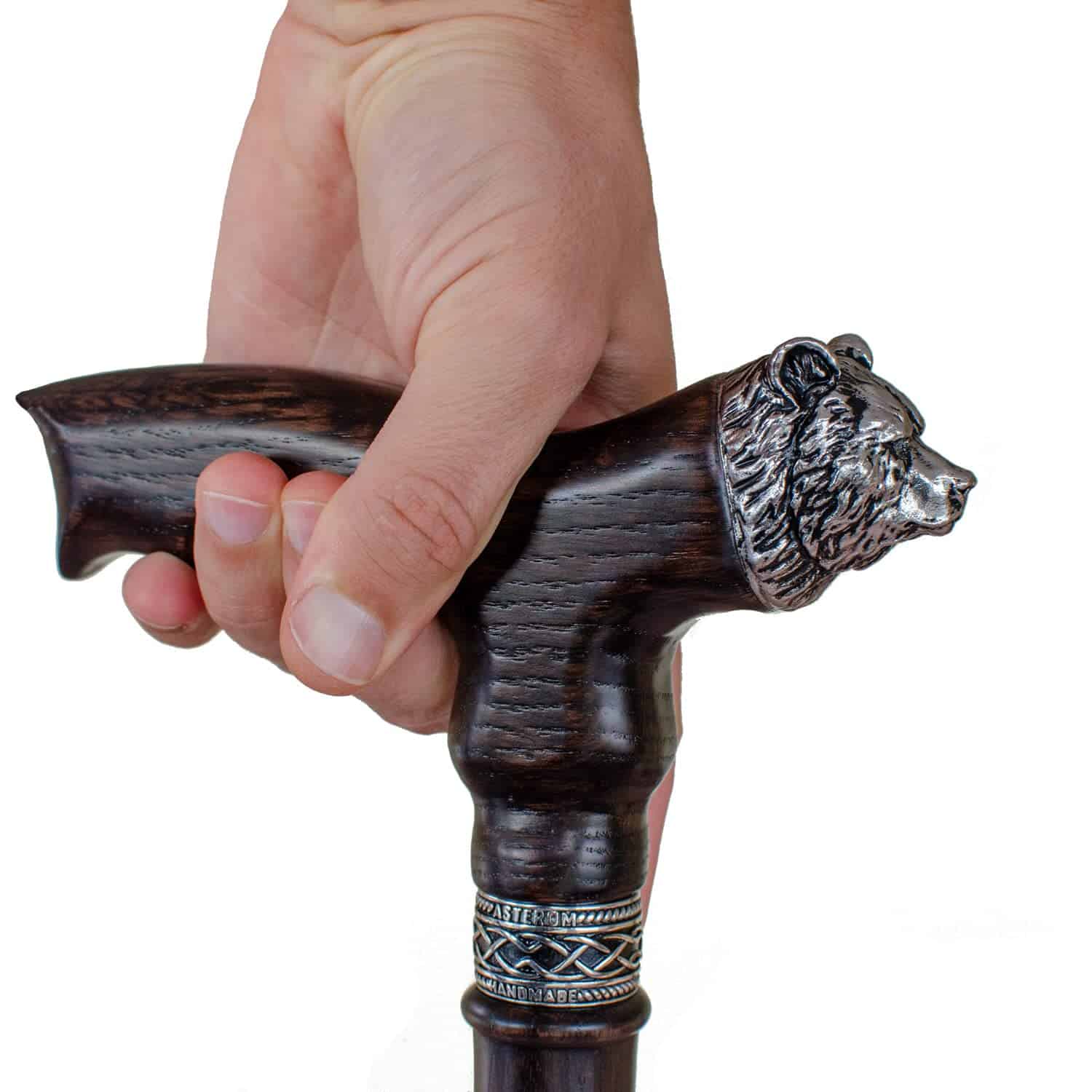 Bear Cane - Custom Length and Color