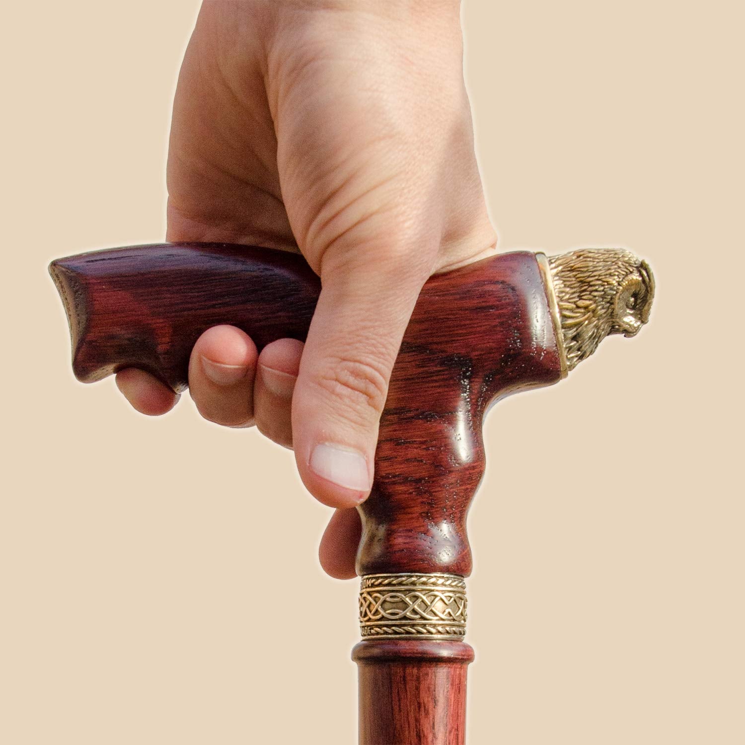 Owl Walking Cane Fancy Walking Stick