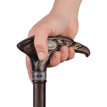 Eagle Hand Carved Walking Cane, Custom Length