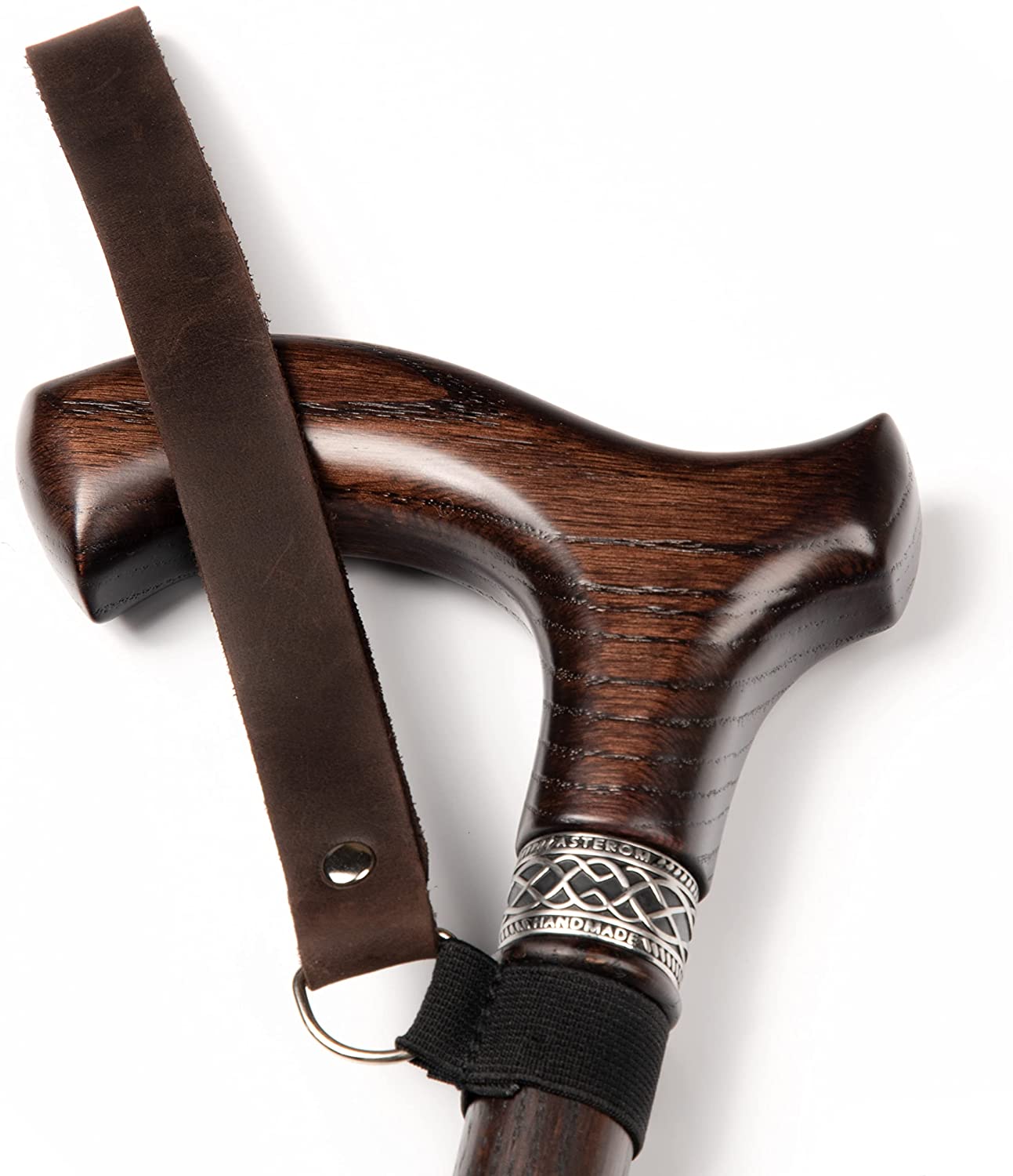 Leather Wrist Strap for Canes and Walking Sticks