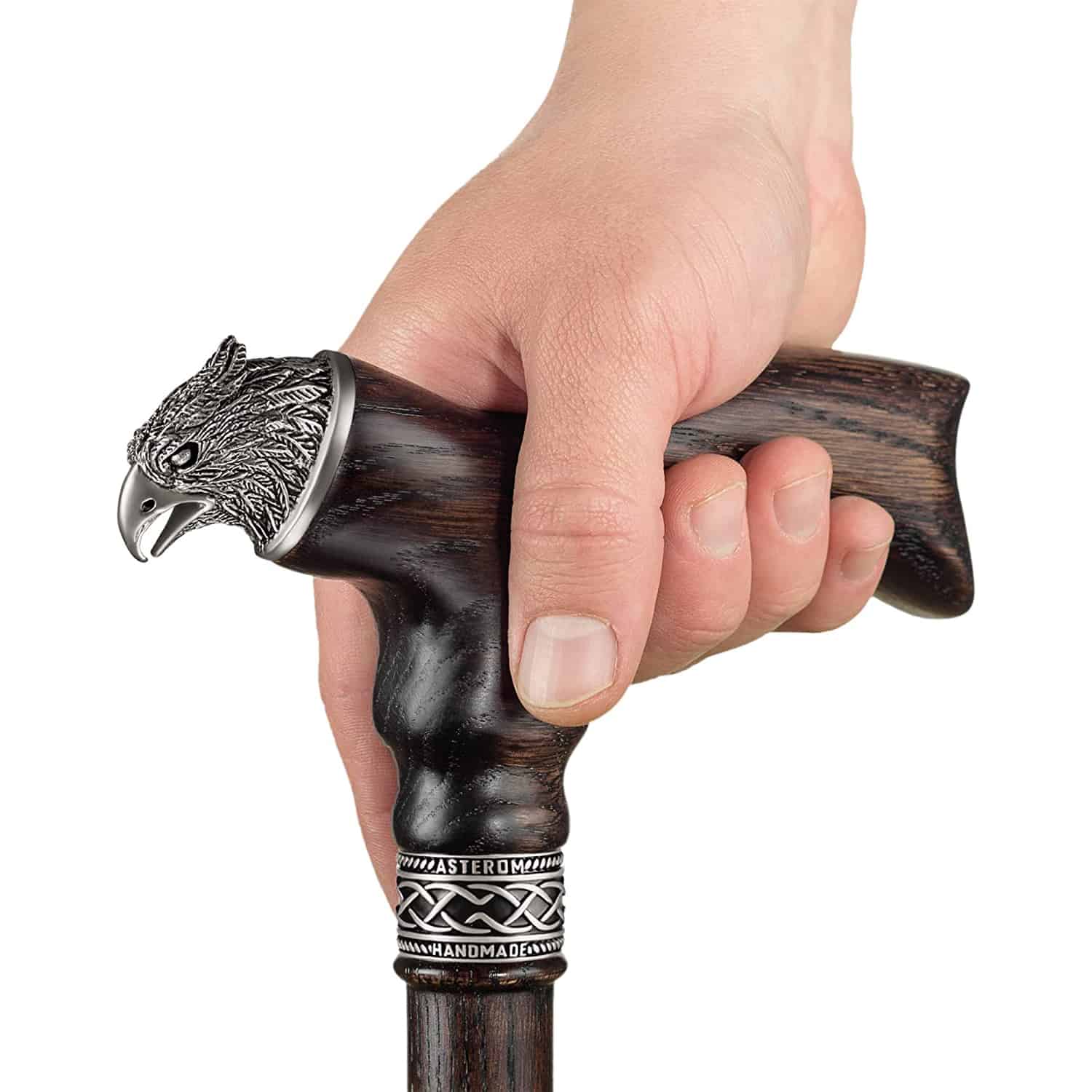 Fancy Eagle Cane - Wood Canes and Walking Sticks