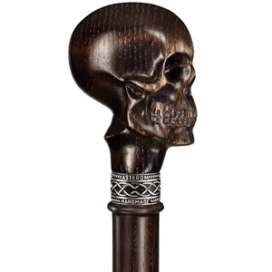 Skull Walking Cane Sturdy Fully Carved Canes Sticks