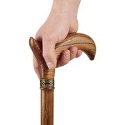 Asterom Walking Cane - Handmade, Ergonomic, Wooden - Canes for Men, Cane for Women - Walking Sticks for Seniors, Unique, Wood