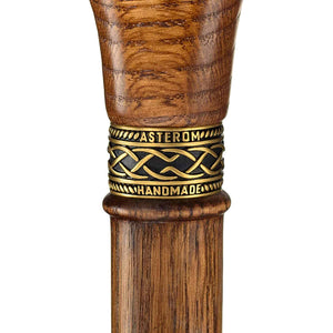 Unique Handmade Walking Cane - Mountains - Fancy Epoxy Walking Stick