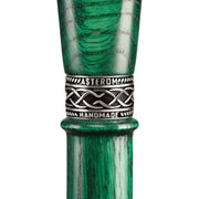 Irish Walking Cane for Men - Shamrock- Green Cane