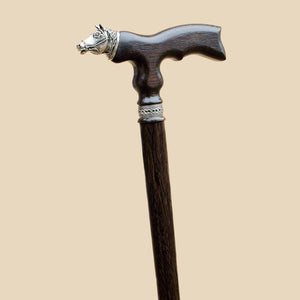 Horse Walking Cane - Custom Length and Color