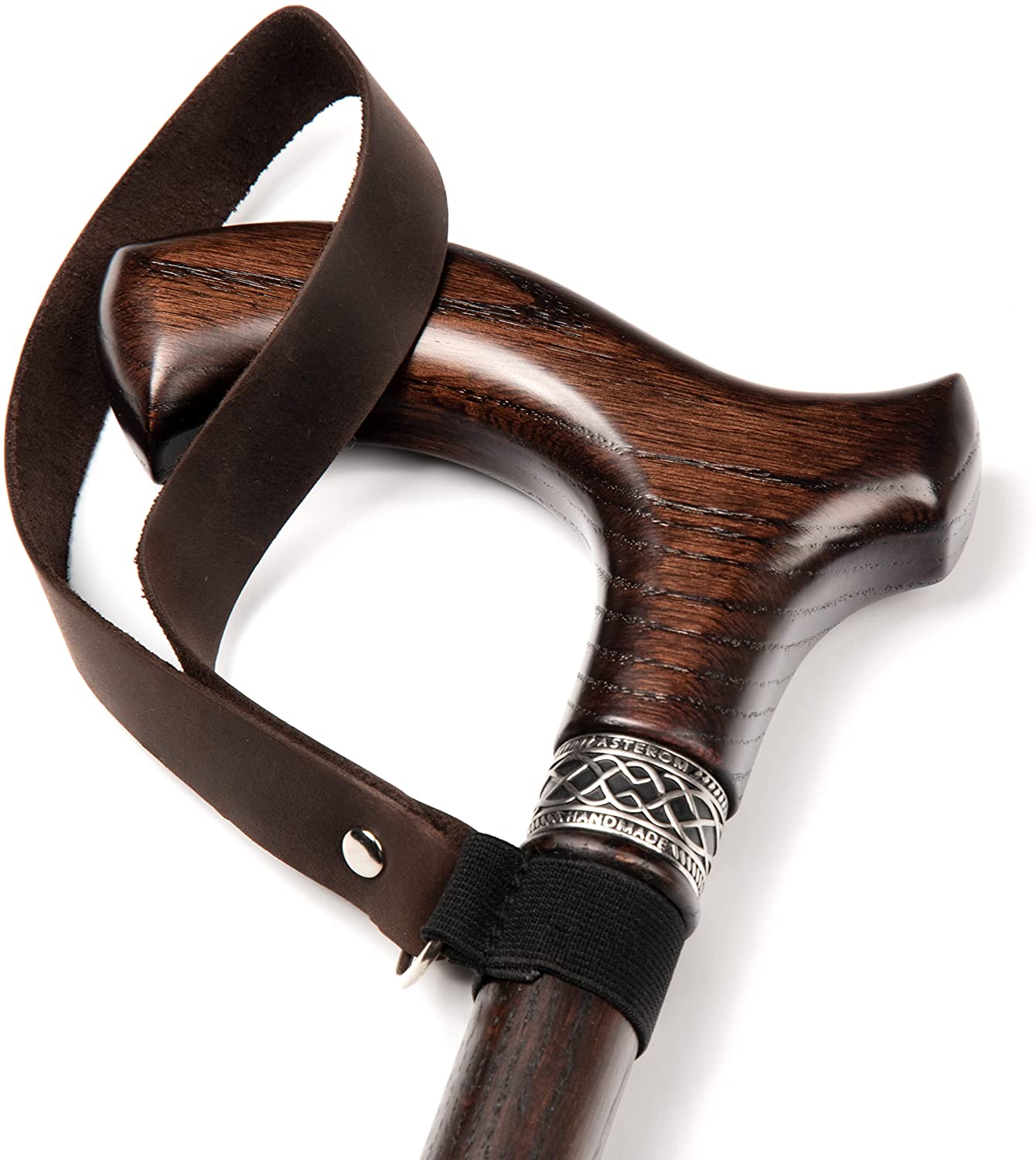 Leather Wrist Strap for Canes and Walking Sticks
