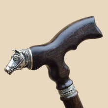 Horse Walking Cane - Custom Length and Color