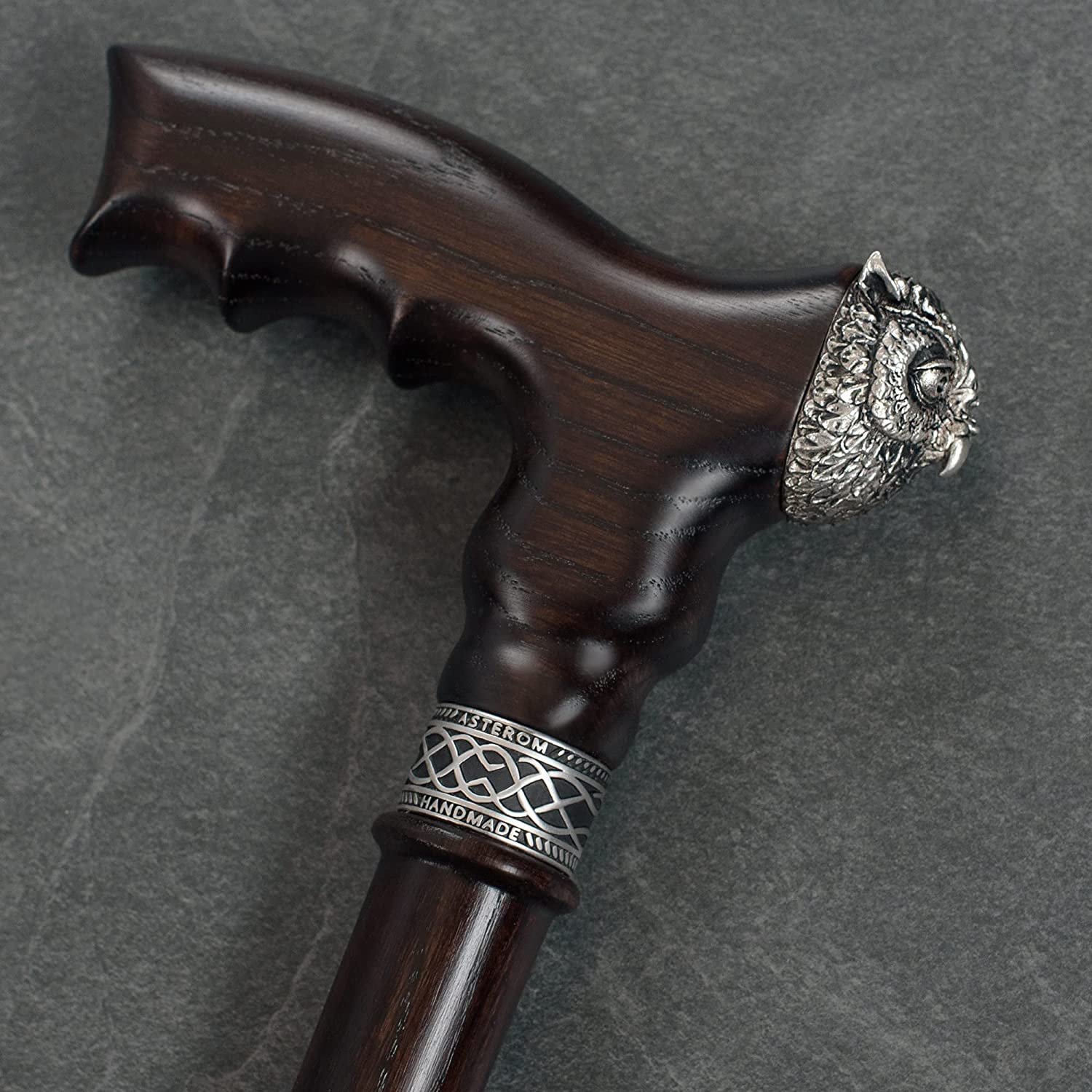 Custom Owl Cane - Cool Wood Walking Cane