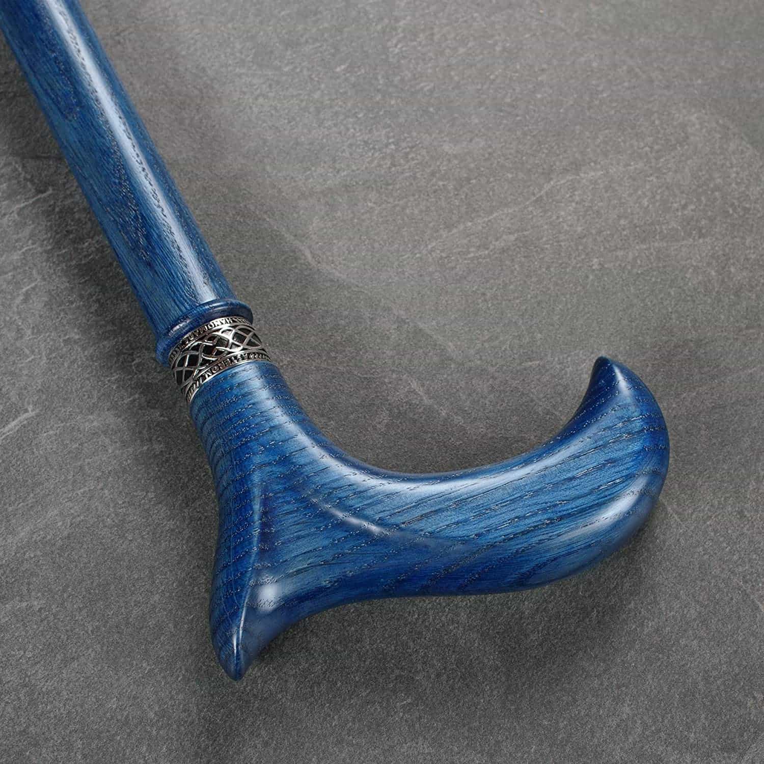 Cool Ergonomic Wooden Cane for Men & Women