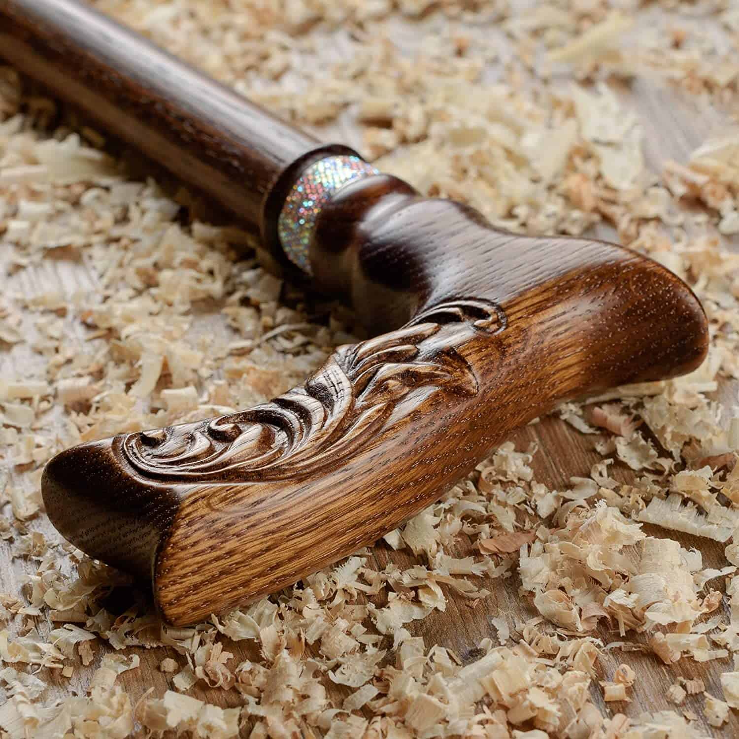 Branchlet Cane for Women- Rhinestone Wooden Cane - Custom Length and Color