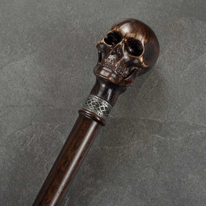 Skull Walking Cane Sturdy Fully Carved Canes Sticks