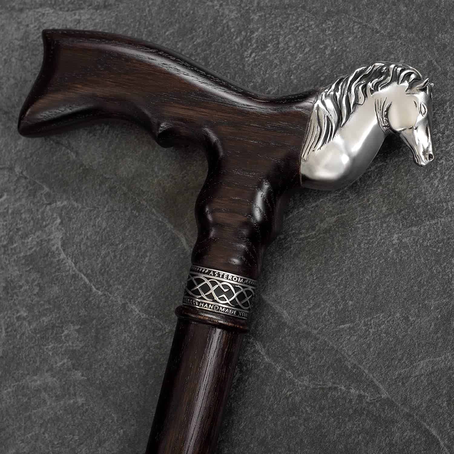 Custom Handmade Horse Walking Cane for Men and Women