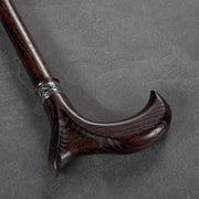 Asterom Walking Cane - Handmade, Ergonomic, Wooden - Canes for Men, Cane for Women - Walking Sticks for Seniors, Unique, Wood