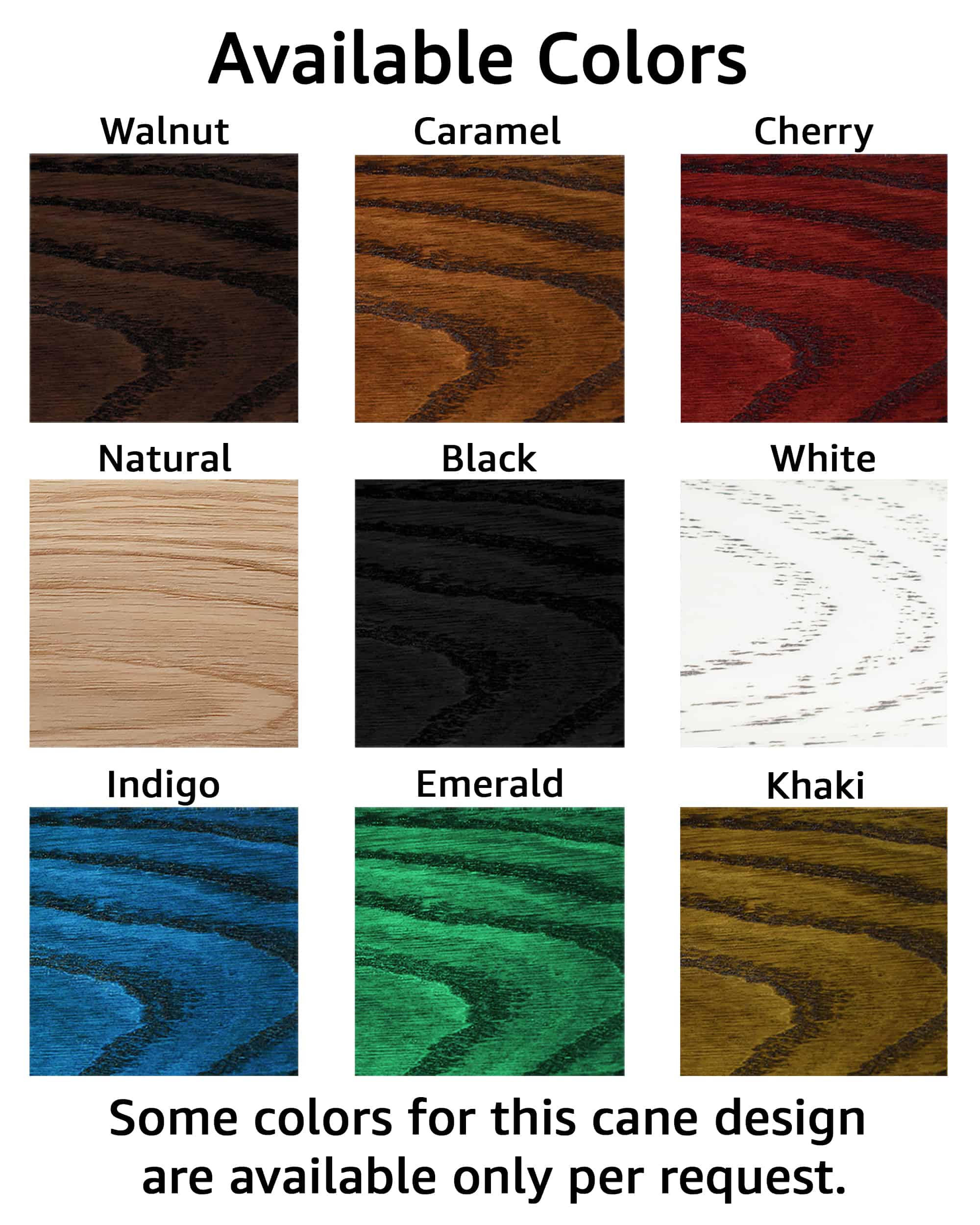 Tiger Cane - Custom Length & Color