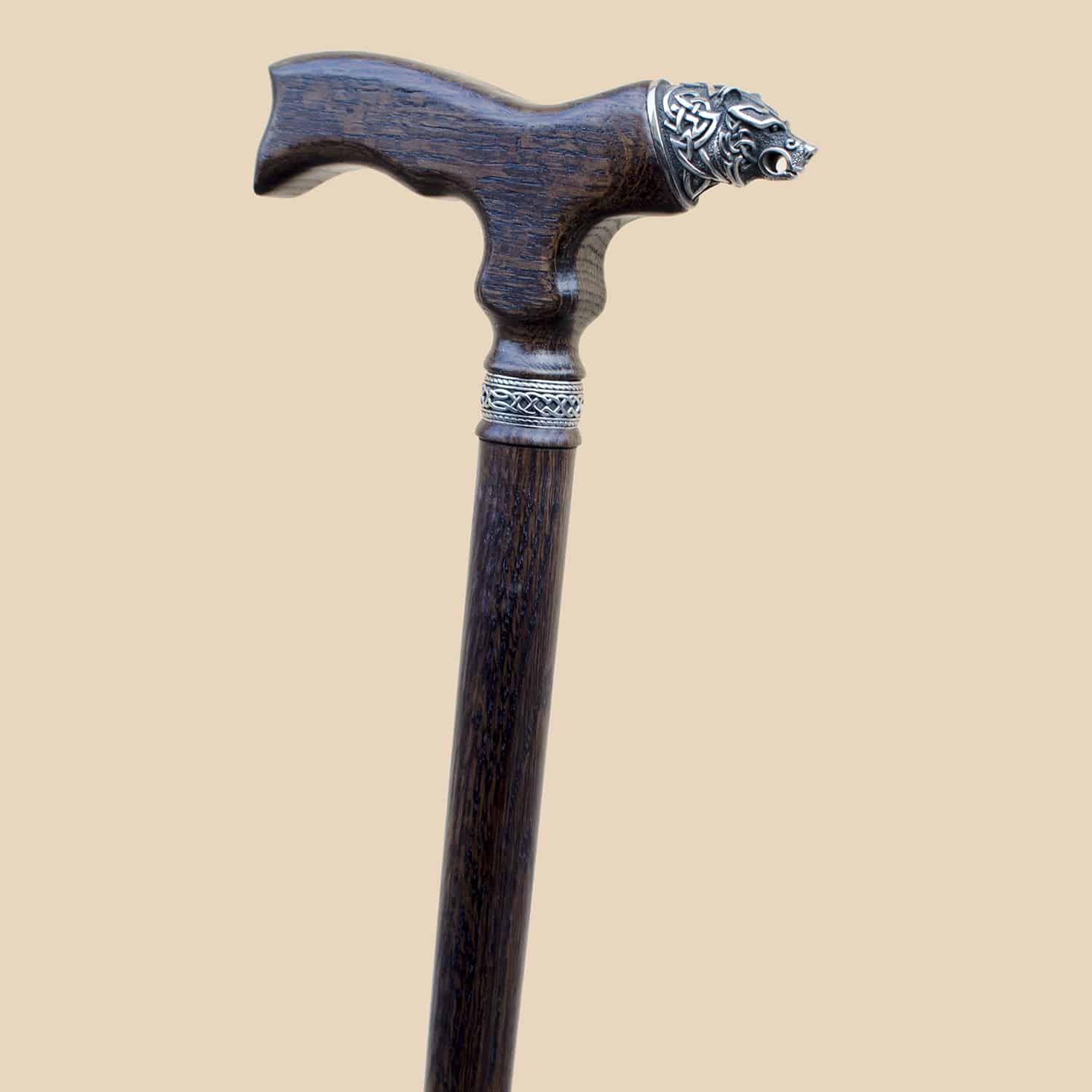 Bear Walking Cane - Custom Length and Color