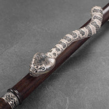 Hand-Painted Rattlesnake Cane - Custom Length and Color