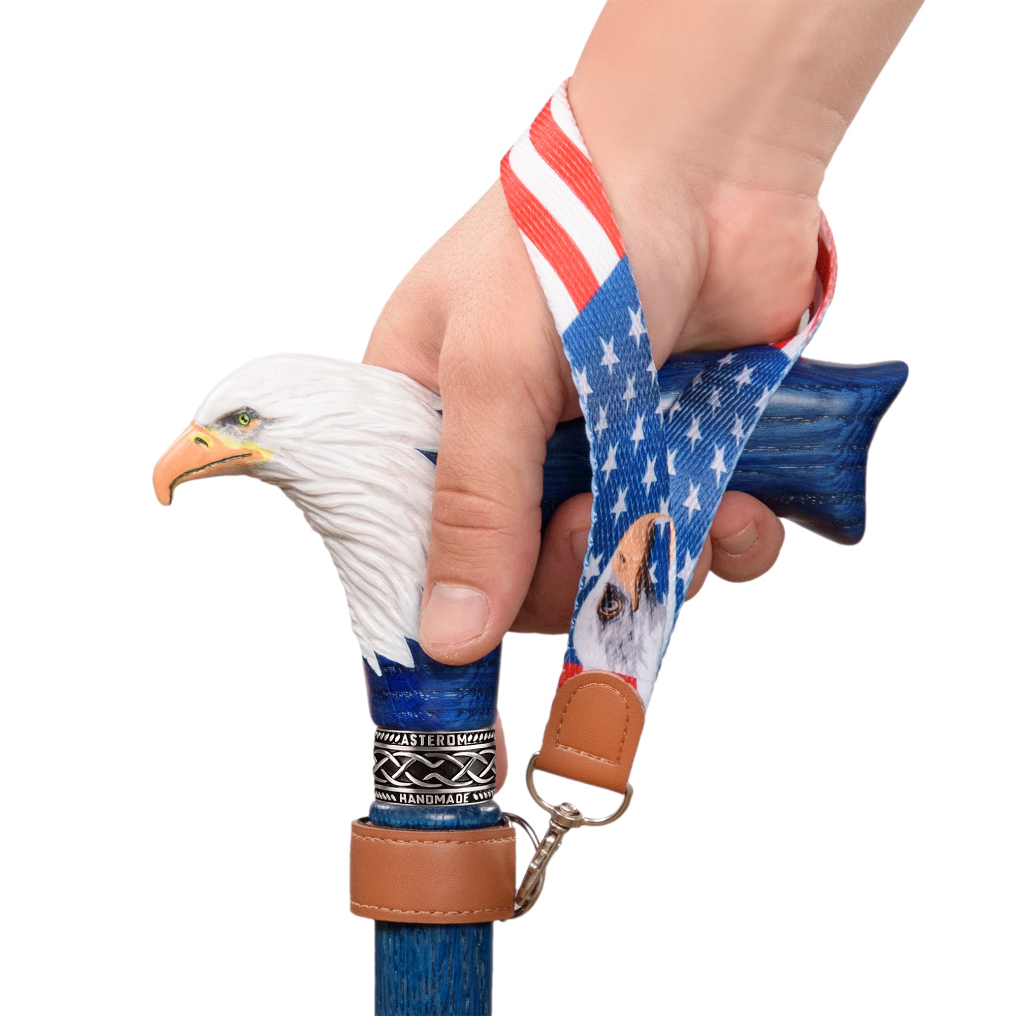 Stars and Stripes - Fashionable Wrist Strap for Walking Sticks