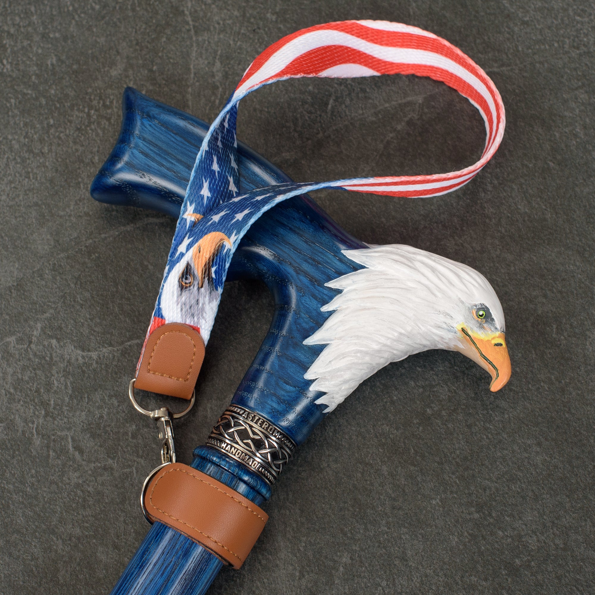 Stars and Stripes - Fashionable Wrist Strap for Walking Sticks