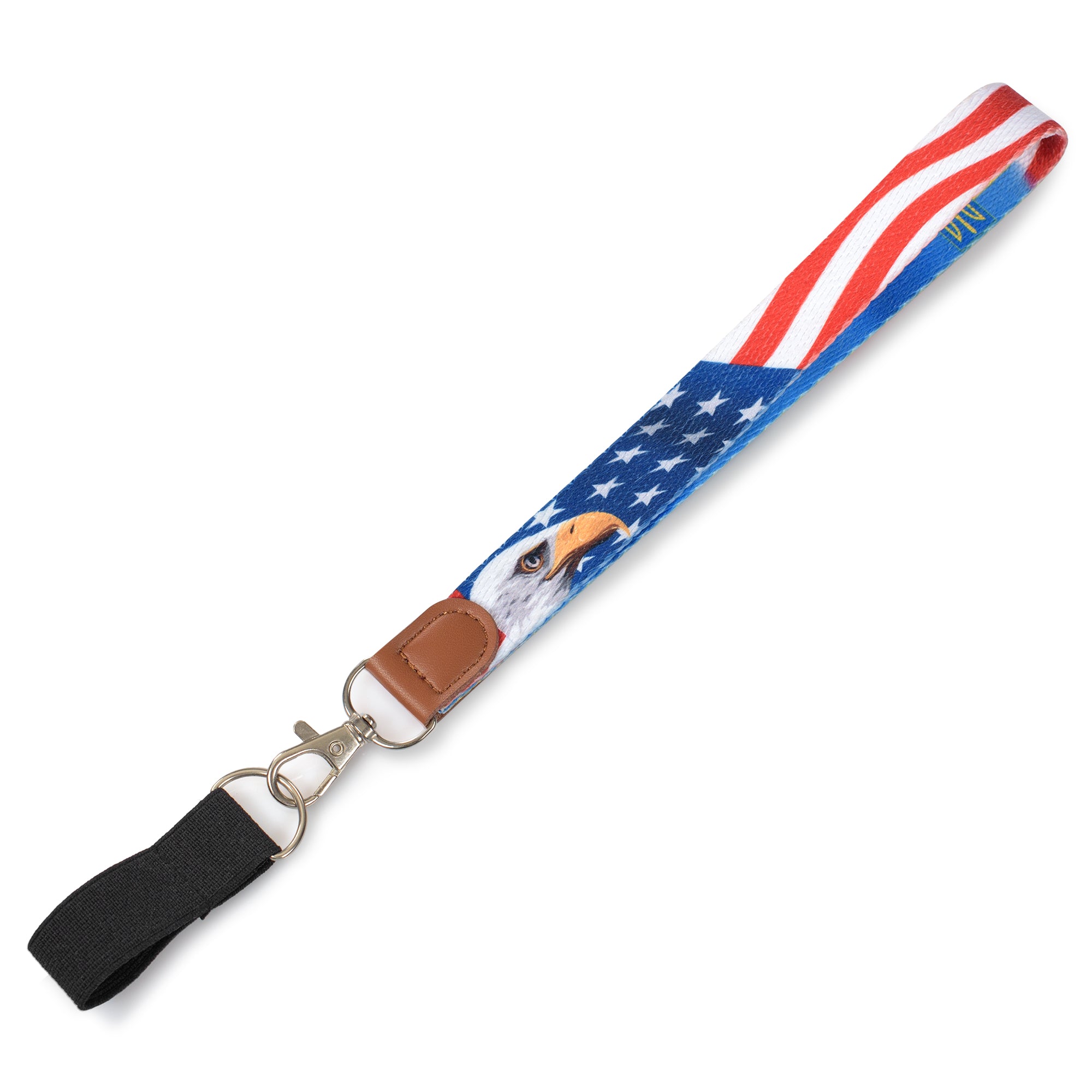 Wrist Strap of Friendship of the US and Ukraine for Canes and Walking Sticks