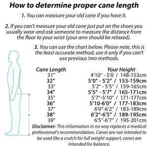 Designer ST Cane - Custom Length and Color