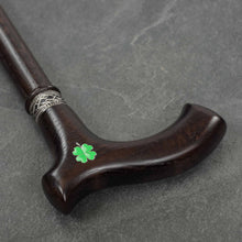 Irish Walking Cane - Custom Lenght and Color (Four-Leaf)