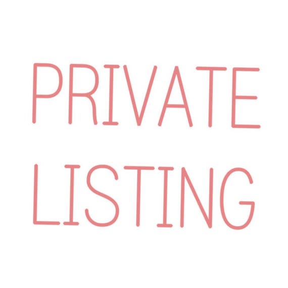Private listing 48