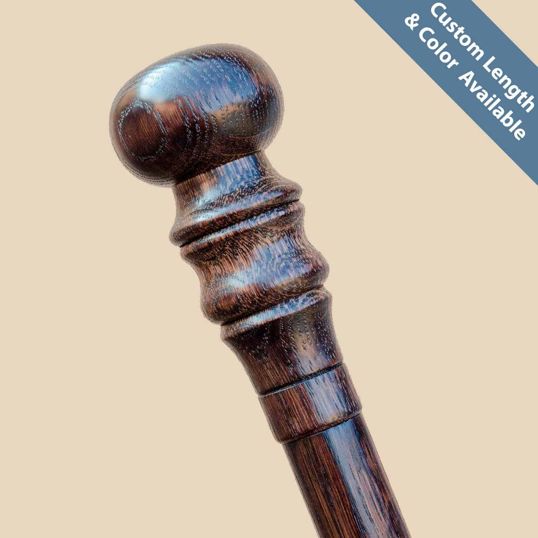 Cool Knob Walking Stick - Custom Length & Color