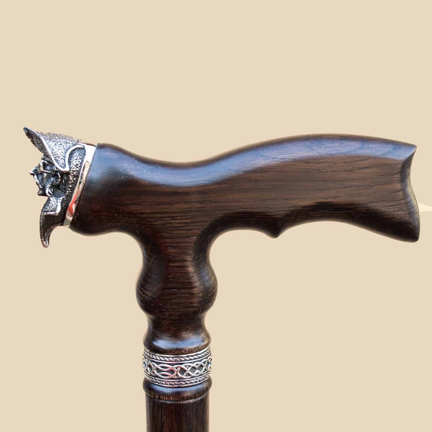 Pirate Walking Cane - Custom Length and Color