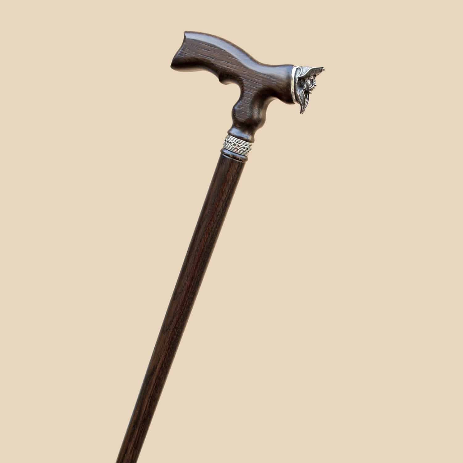 Pirate Walking Cane - Custom Length and Color