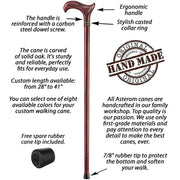 Saddle Cane - Custom Length and Color